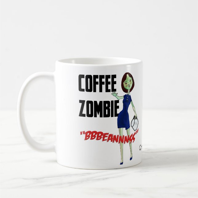 Caneca do zombi do café (Esquerda)
