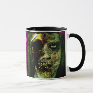Caneca do zombi do rissol