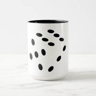 Caneca Dobbelsteen, dobbelstenen. Gokken, kansspel, geld
