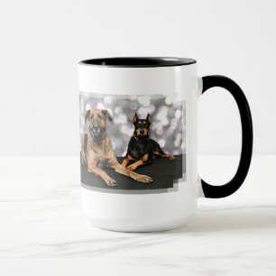 Caneca Doberman de Megyan - Mastiff de Berkeley X