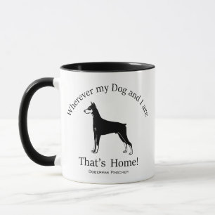 Caneca Doberman Pinscher