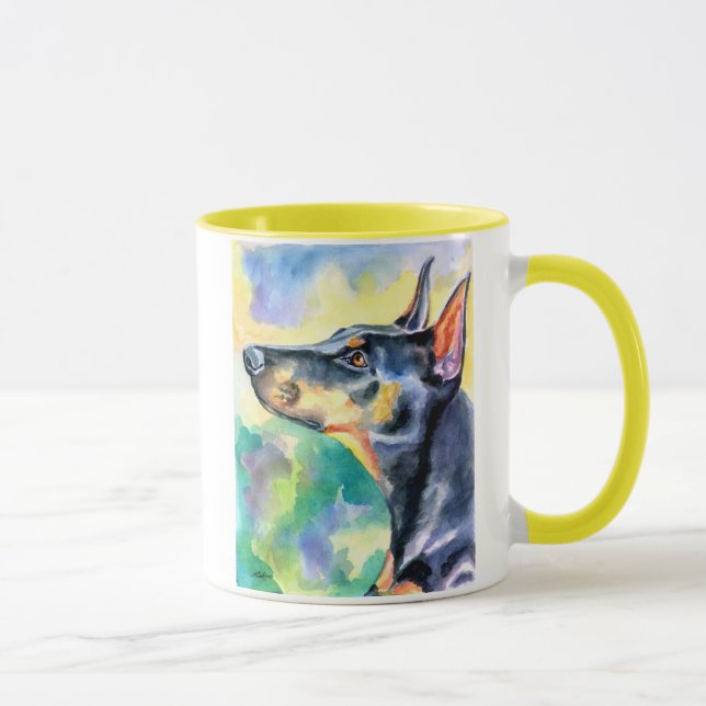 Caneca Doberman Pinscher Mug (Direita)
