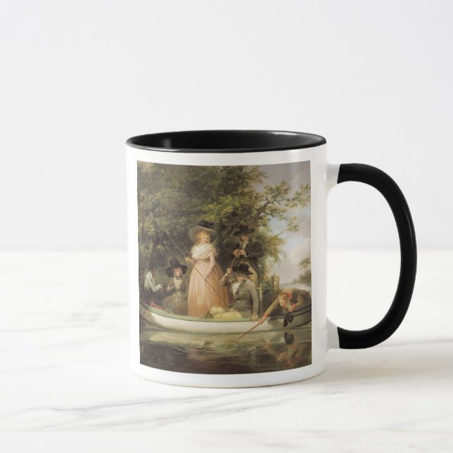 Caneca Dobrar do partido (óleo em canvas) (Direita)