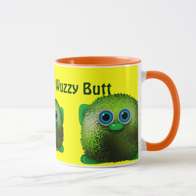 Caneca Dobre o Fofinho Bumbum indefinido Mug do Bebendo (Direita)