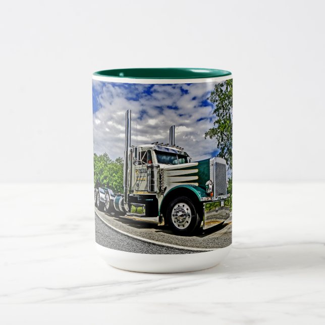 Caneca dobro de D Peterbilt 379 (Centro)