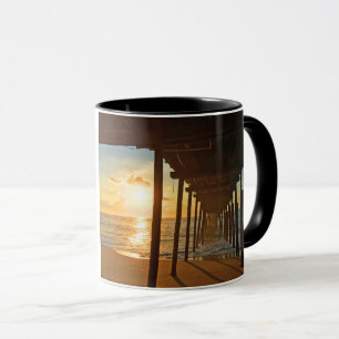 Caneca Doca no nascer do sol