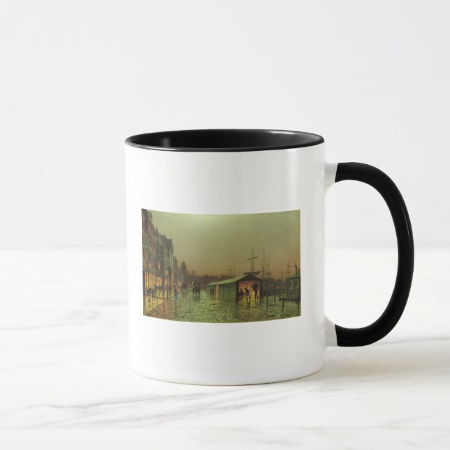 Caneca Docas de John Atkinson Grimshaw | Liverpool (Direita)