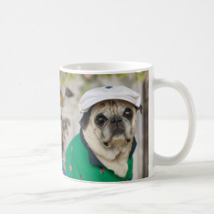 Caneca doce do golfe do Pug