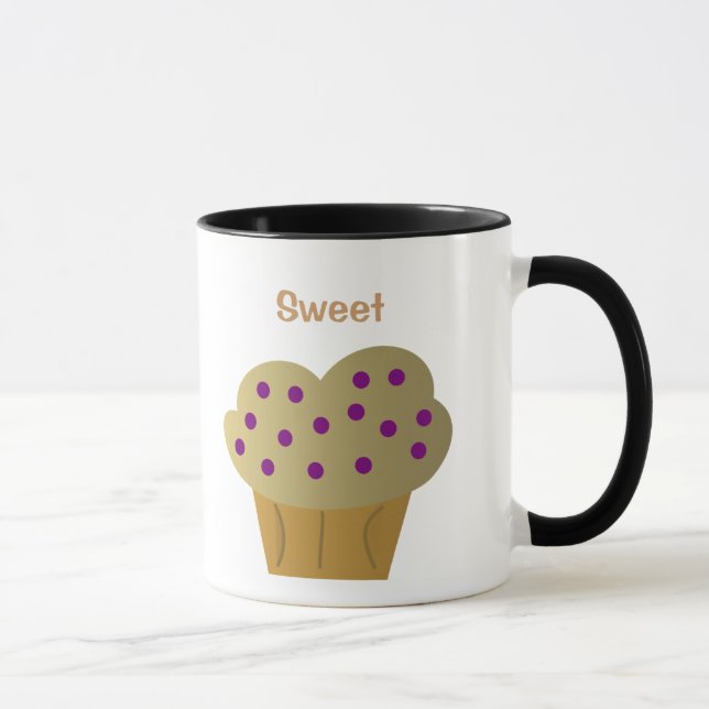 Caneca doce do muffin (Direita)