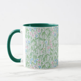 Caneca Doce Erva-Cilha de William Morris Arte Floral Past