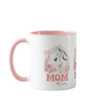 Doce Mãe e Filho Aquarela Rosas "Melhor Mamãe