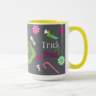 Caneca Doce Morte E Docinho! Truque ou Tratar!
