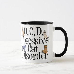 Caneca  Doença Obsessiva dos Gatos