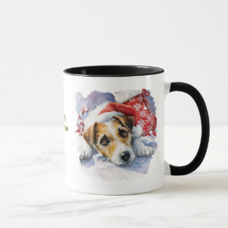 Caneca Dog Lovers Christmas Coffee Mug