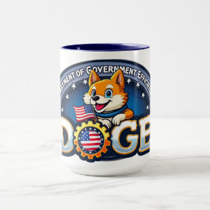 Caneca DOGE Departamento de Eficiência do Governo LG