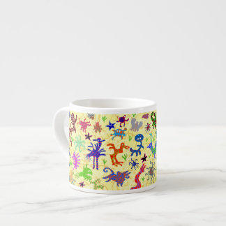 Caneca doido do café do jardim zoológico