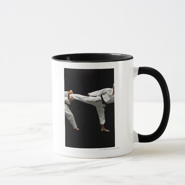 Caneca Dois Blackbelts que Sparring 2 (Direita)