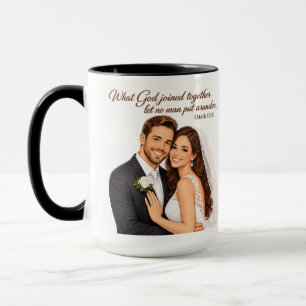Caneca Dois Corações Uma Carne