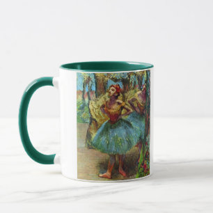 Caneca Dois Dançarinos de Edgar Degas, Arte de Balé Antig