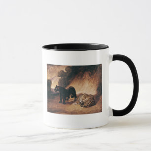 Caneca Dois jaguares de Peru