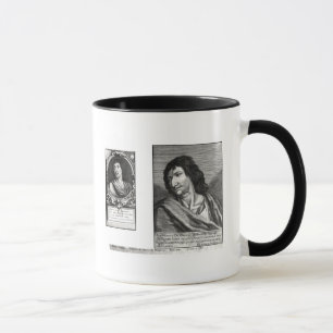 Caneca Dois retratos de Savinien Cyrano de Bergerac