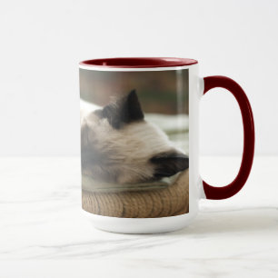 Caneca Dois Siamese sonolentos