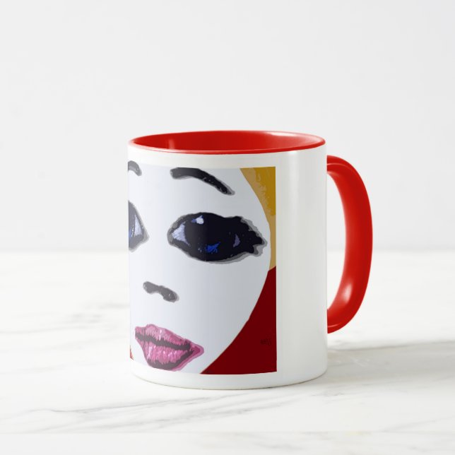 Caneca Dolls Face Mug (Frente Esquerda)