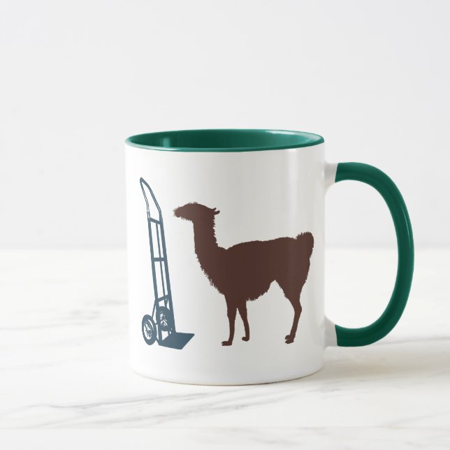Caneca Dolly llama (Direita)