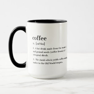 Caneca Dom Engraçado De Definição De café Para Viciados E