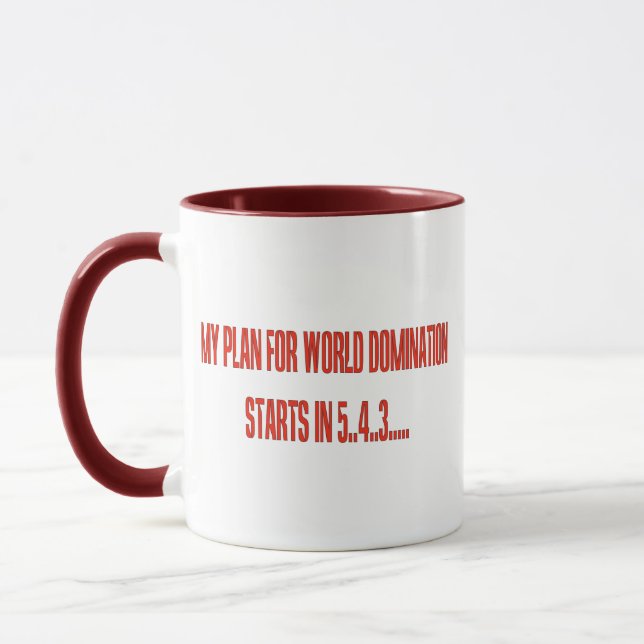 Caneca Dominação mundial (Esquerda)