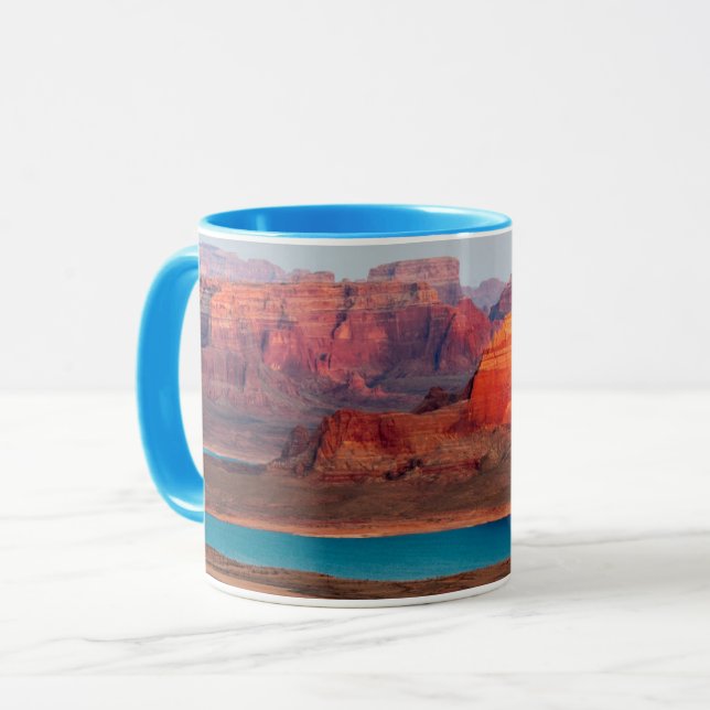 Caneca Dominguez Butte & Lago Powell, Utah (Frente Esquerda)