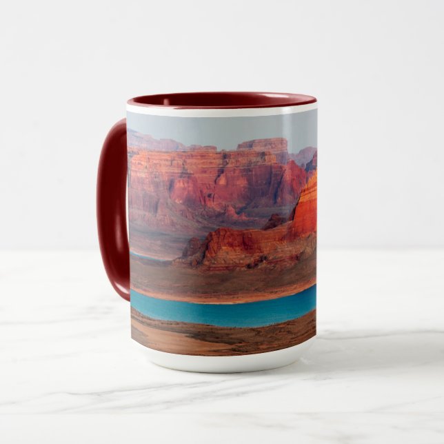 Caneca Dominguez Butte & Lake Powell, Utah (Frente Esquerda)
