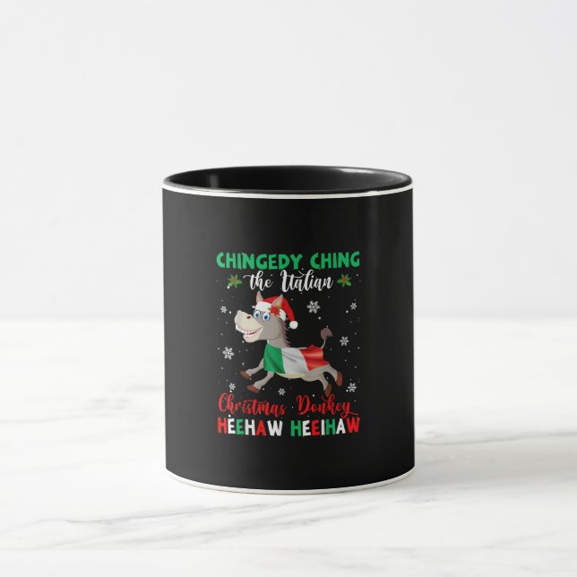 Caneca Dominick The Christmas Donkey-Italiana Donkey (Centro)