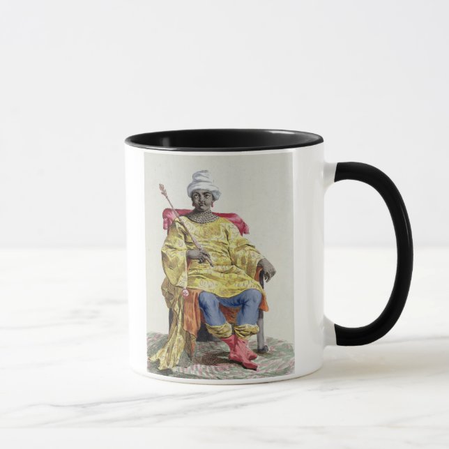 Caneca Don Alvares, rei do Congo, 'do DES de Receuil (Direita)