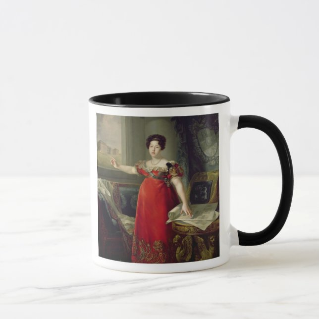 Caneca Dona Maria Isabel de Braganza da rainha, 1829 (Direita)