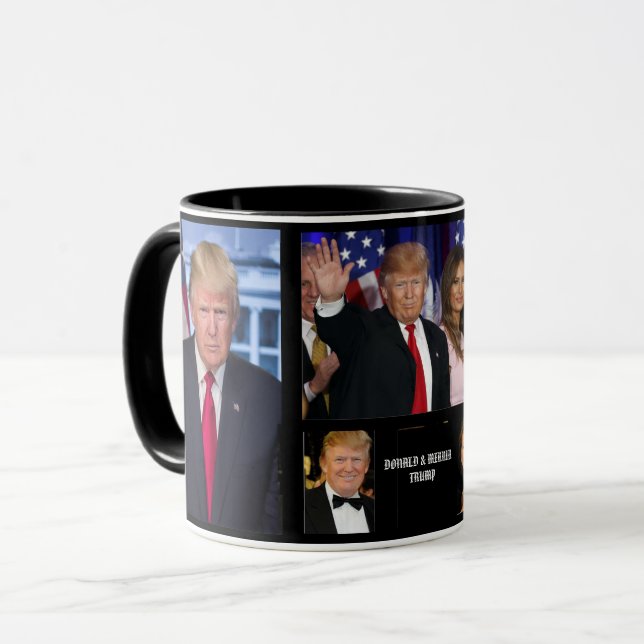 CANECA DONALD & MELANIA (Frente Esquerda)