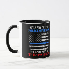 Caneca Donald Trump 2024 fica com policiais
