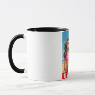 CANECA DONALD TRUMP - EU SOU UMA GAROTA TRUMP