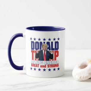 Caneca Donald Trump - FAZENDO O EXCELENTE de AMÉRICA e