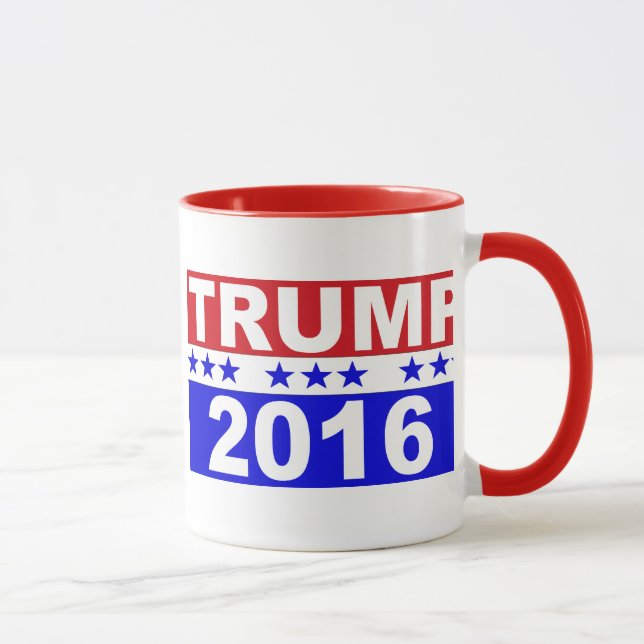 Caneca Donald Trump para o presidente 2016 (Direita)