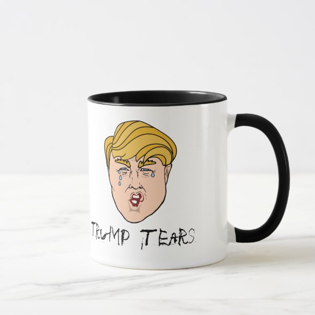 Caneca Donald Trump Tears - Tera uma taça (Direita)