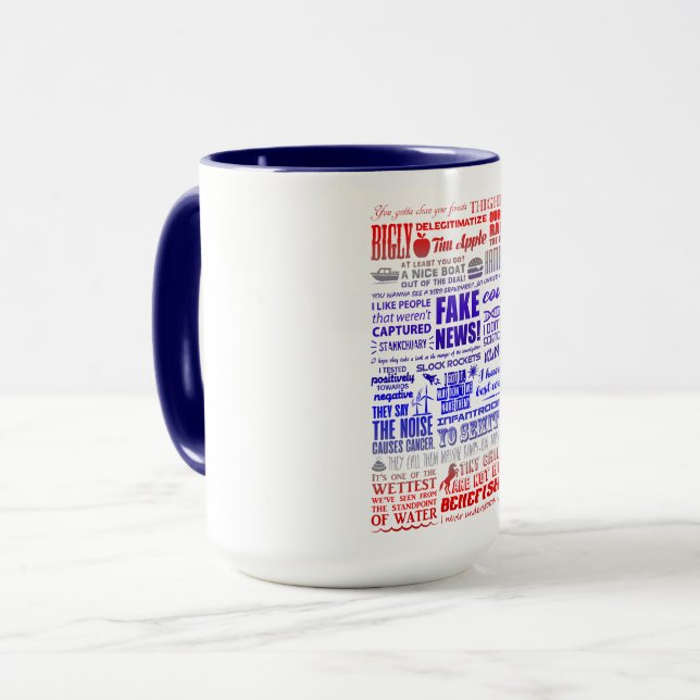 Caneca Donald Trump Trumpisca Humor (Frente Esquerda)