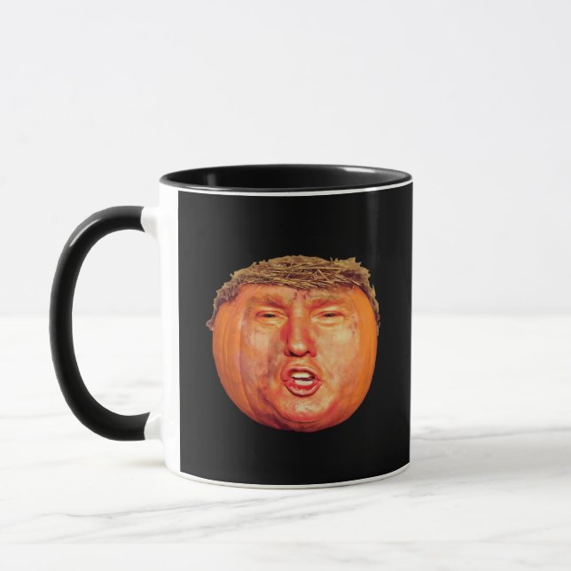 Caneca Donald Trumpkin Clássico (Esquerda)