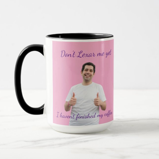 Caneca Don't Lexar Me Yet (Esquerda)