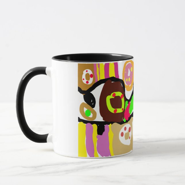 Caneca Donuts divertidos (Esquerda)