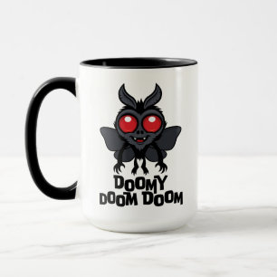 Caneca Doomy Doom Doom Mothman Criptídeo Fofo