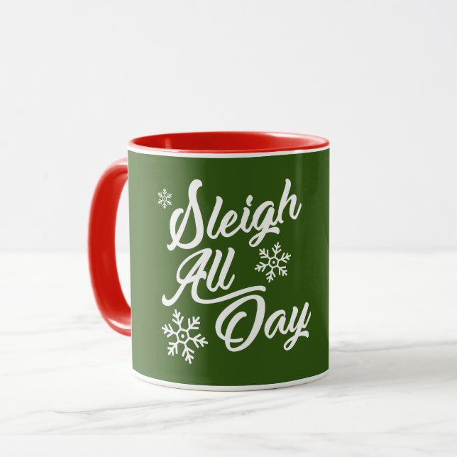 CANECA DORMIR O DIA TODO O NATAL GIFT MUG (Frente Esquerda)