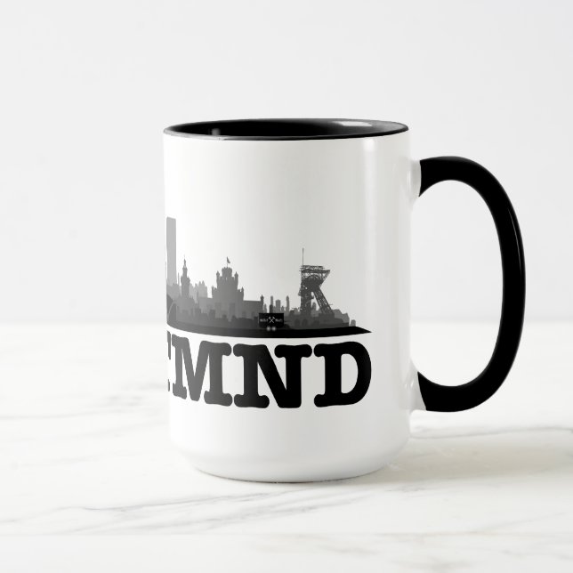 Caneca Dortmund City Skyline - taça, copo/ (Direita)