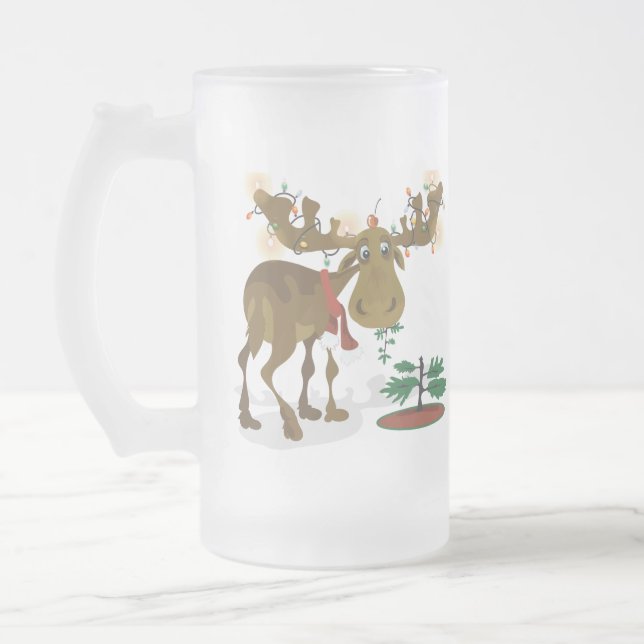 Caneca dos alces do Natal (Esquerda)