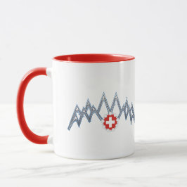 Caneca dos Alpes Suíços